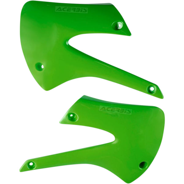 Acerbis Radiator Shrouds - Green 2043730006