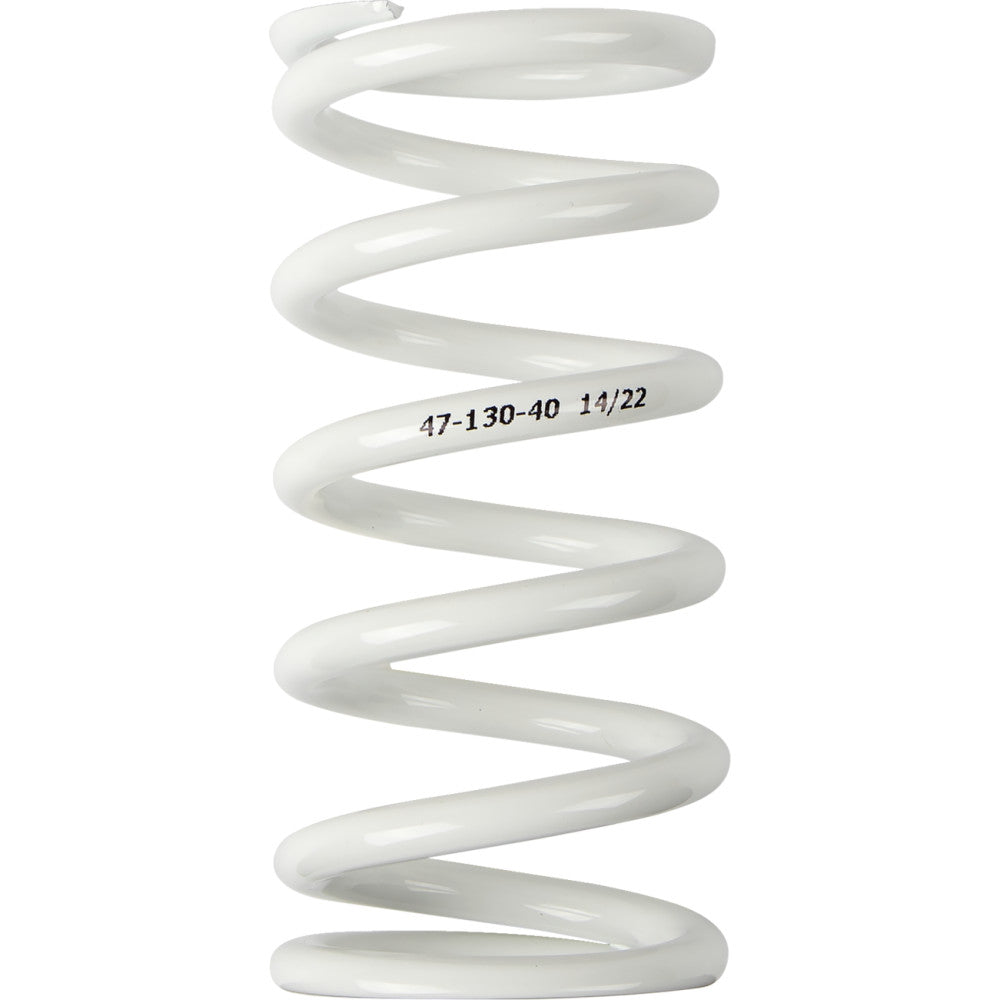 Moose Offroad Shock Spring - 47 mm OD - 40 n/mm - White 1312-0944