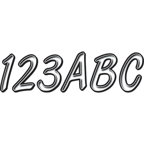Hardline I.D. Sticker Kit - 400 Series - White WHBKG400