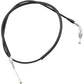 Motion Pro Black Vinyl Throttle Cable - Push - +6" - Honda 02-0598