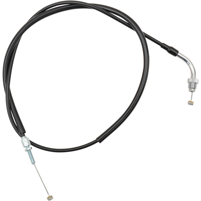 Motion Pro Black Vinyl Throttle Cable - Push - +6" - Honda 02-0598