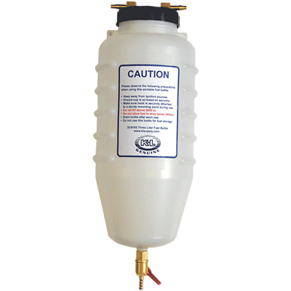 K&L Supply Fuel Injected Rated Fuel Bottle - 3 Liters 35-8165