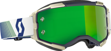 Scott Fury Goggle - Blue/Green - Green Chrome Works Lens 272828-1413279