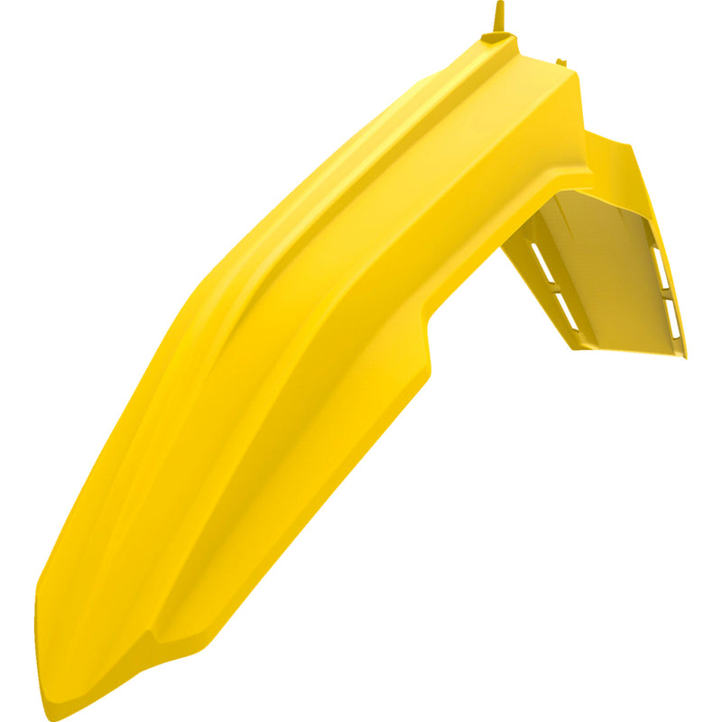 POLISPORT Fender - Front - Restyle - Yellow - RM 125/250 8576800001 by Polisport