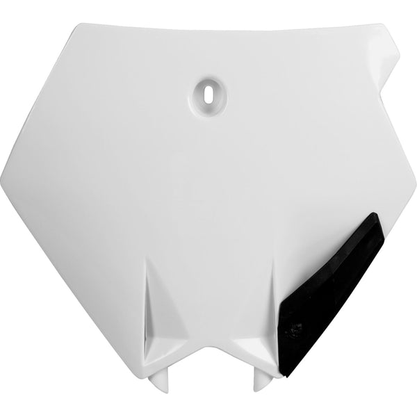 Polisport Number Plate - OEM White - KTM 8662400003