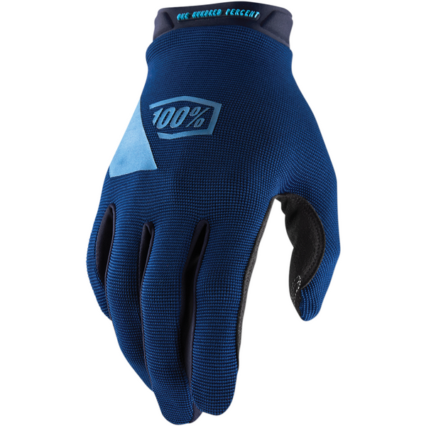 100% Ridecamp Gloves Navy/Slate Blue LG