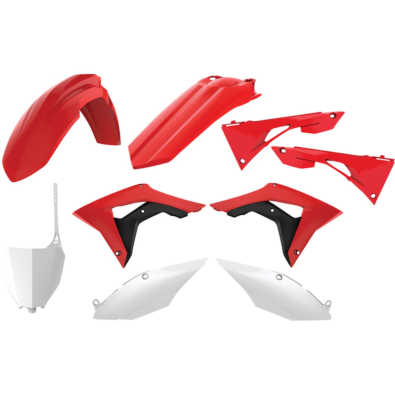 POLISPORT Body Kit - Complete - OEM Red/White - CRF 250R/450R 90719 by Polisport