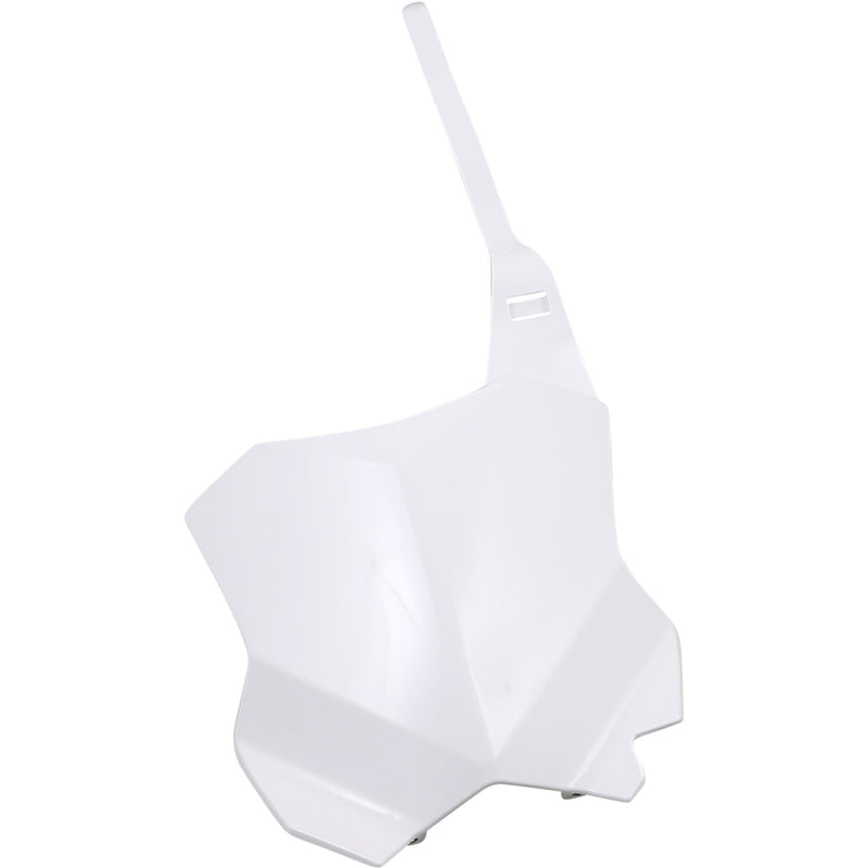 Acerbis Front Number Plate - White 2449390002