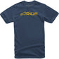 ALPINESTARS Ride 3.0 T-Shirt - Navy/Gold - Medium 1232-722007059M