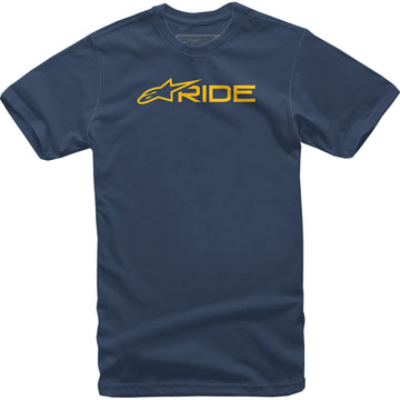 ALPINESTARS Ride 3.0 T-Shirt - Navy/Gold - XL 1232722007059XL