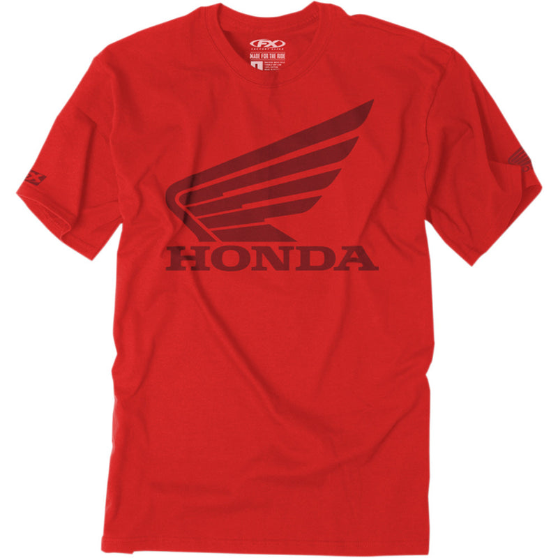FACTORY EFFEX Honda Big Wing T-Shirt - Red - Large 21-87314