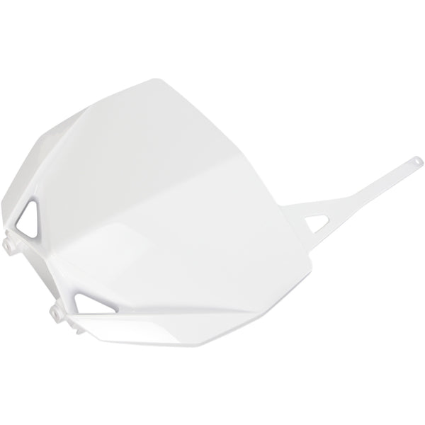 Acerbis Front Number Plate - White 2403030002
