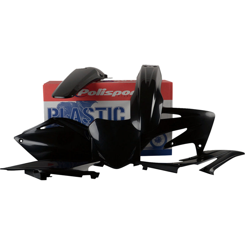 POLISPORT Body Kit - Complete - Black - CRF 250R 90144 by Polisport