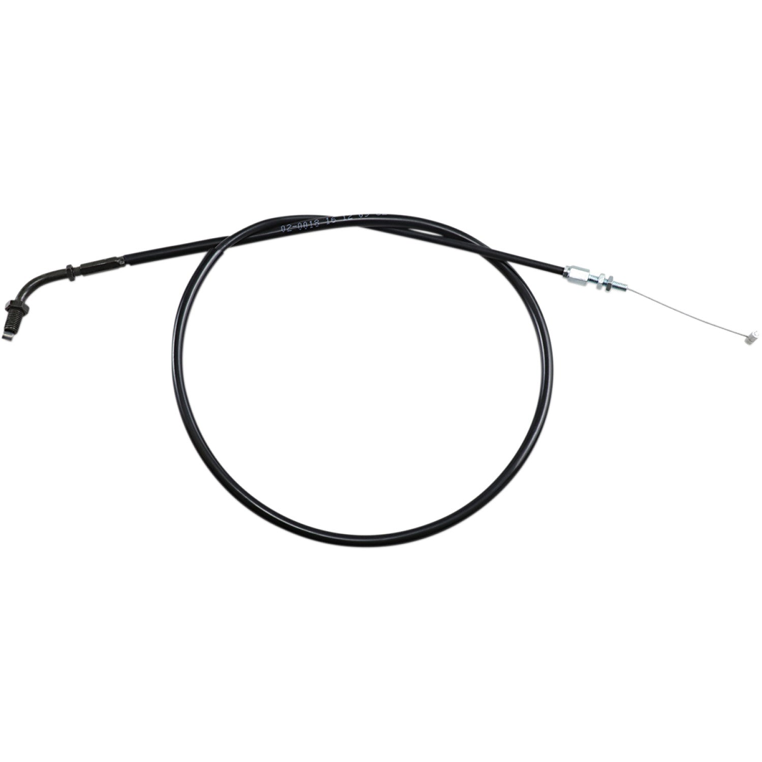 MOTION PRO Black Vinyl Throttle Cable - Pull - Honda 02-0018 by Motion Pro