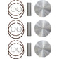 WOSSNER Piston Kit - 66.87 mm - Arctic Cat K7006D050-3