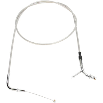 Motion Pro Throttle Cable - Pull - Kawasaki - Stainless Steel 63-0353