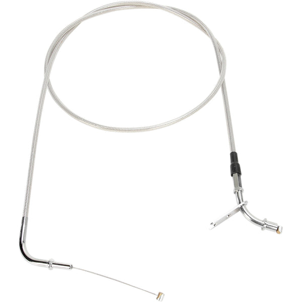 Motion Pro Throttle Cable - Pull - Kawasaki - Stainless Steel 63-0353