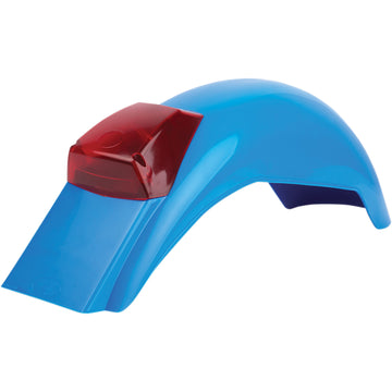 POLISPORT Fender - Rear - Enduro - Bultaco Blue 8555700003 by Polisport