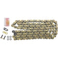 DID 520 VX3 - Chain - Gold - 120 Links M520VX3G120FB | Drive Chain   X'ring Types