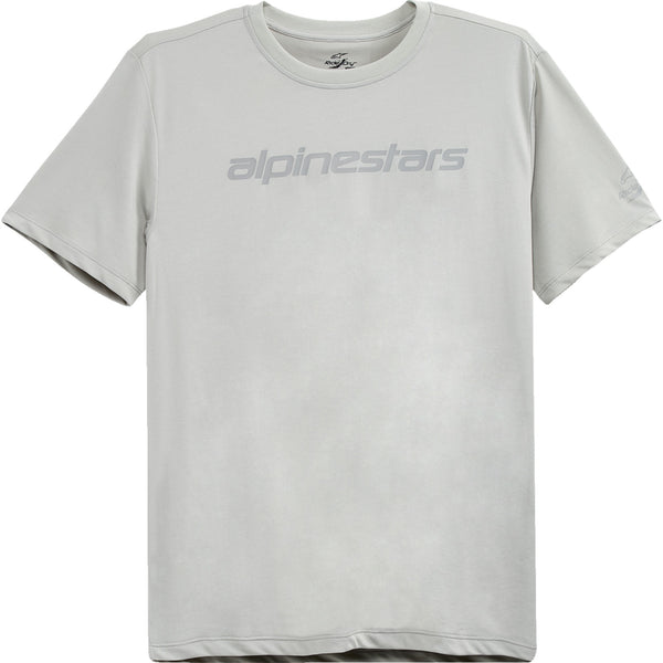 Alpinestars Tech Linear Performance T-Shirt - Silver - Medium 12127500019M