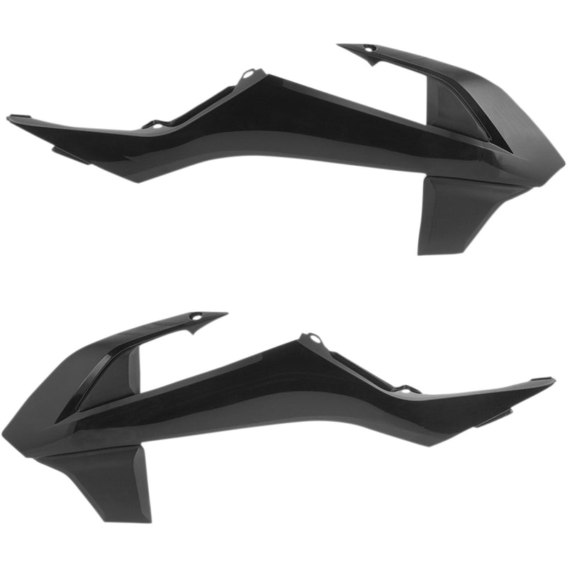 Acerbis Radiator Shrouds - Black 2449700001
