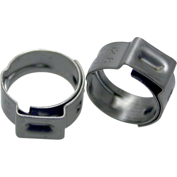 Motion Pro Ear Clamps - Fuel Line - Stepless - 10.3-12.8 mm - 10 Pack 12-0075