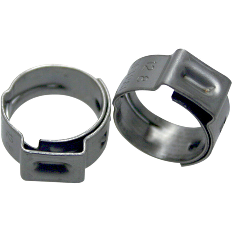 Motion Pro Ear Clamps - Fuel Line - Stepless - 10.3-12.8 mm - 10 Pack 12-0075