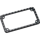 Covingtons Frame - License Plate Machined Diamond-Edge - Black C1265-B