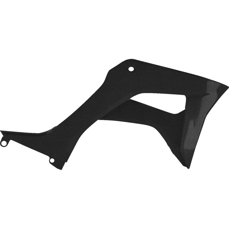 Acerbis Radiator Shrouds - Black/Metallic 2872667440