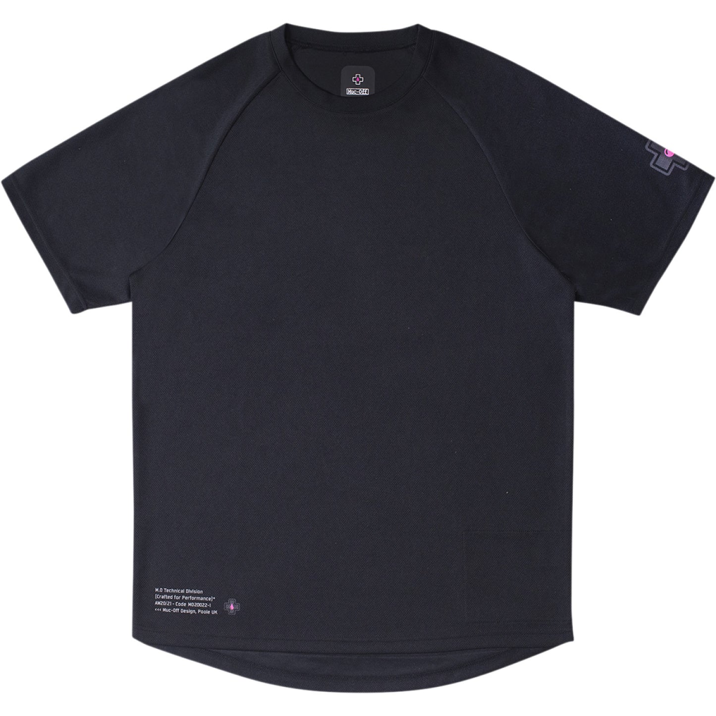 MUC-OFF USA Riders Short-Sleeve Jersey - Black - Large 20361