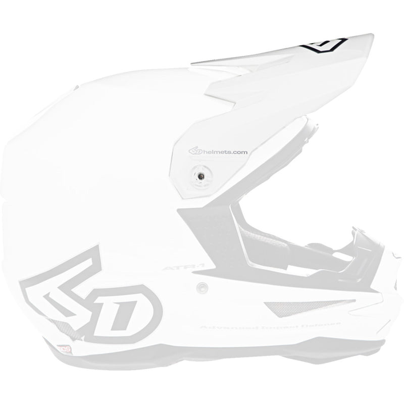 6D HELMETS ATR-1 Visor - White 72-3111