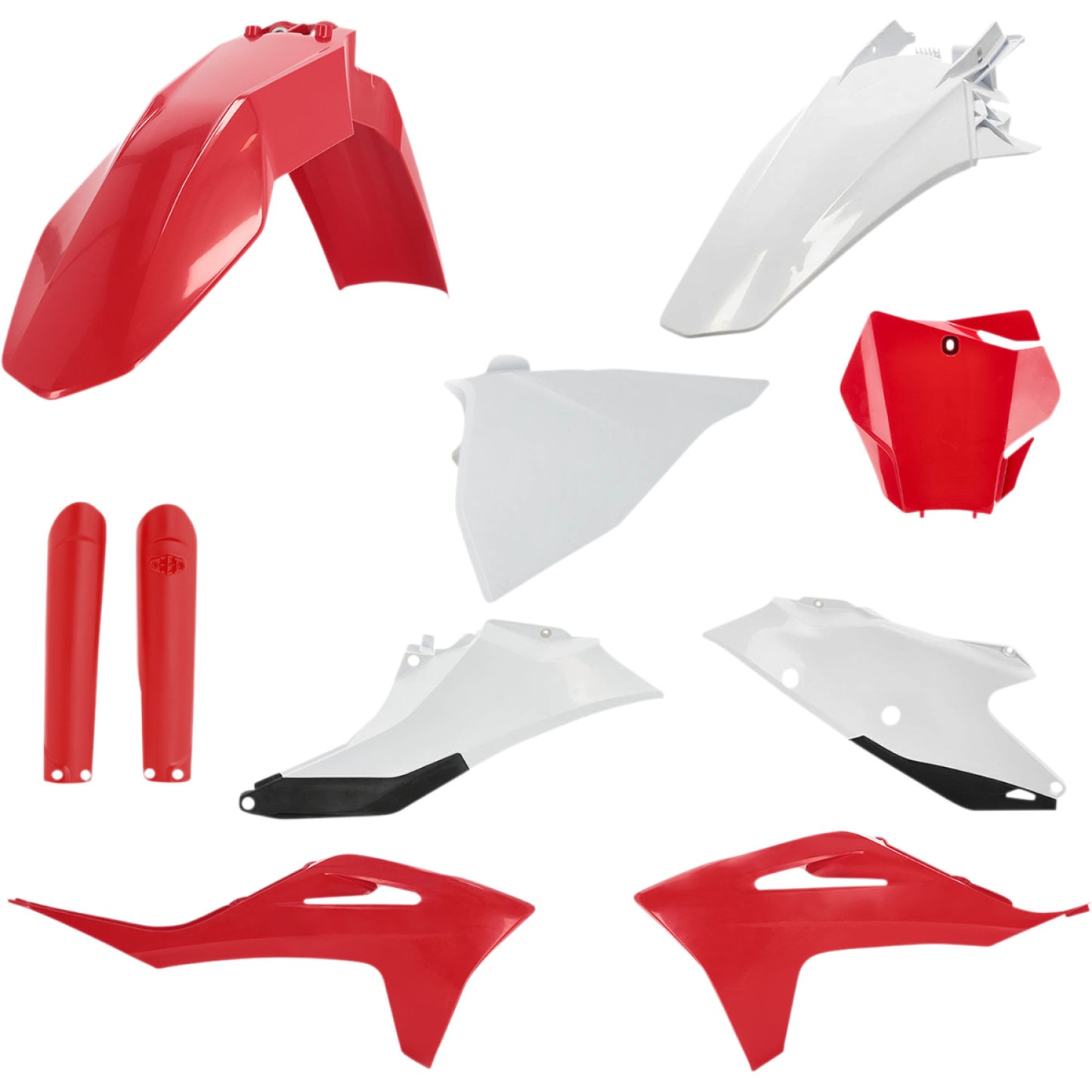 ACERBIS Full Replacement Body Kit - Red/White 2872791005