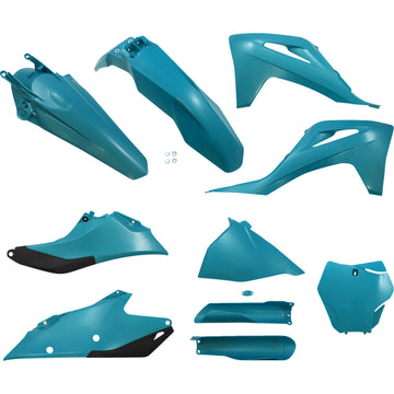 ACERBIS Full Replacement Body Kit - Teal/Metallic 2872797441