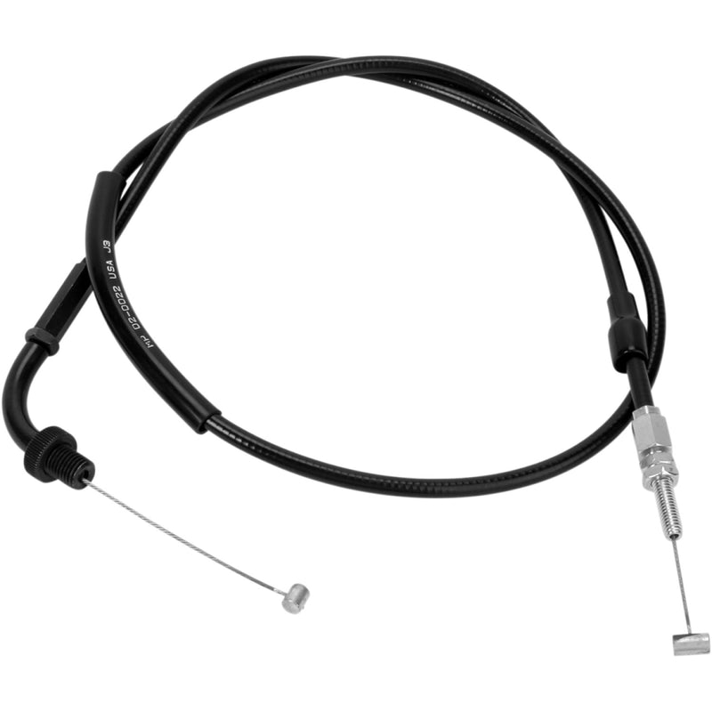 MOTION PRO Black Vinyl Throttle Cable - Pull - Honda 02-0022 by Motion Pro