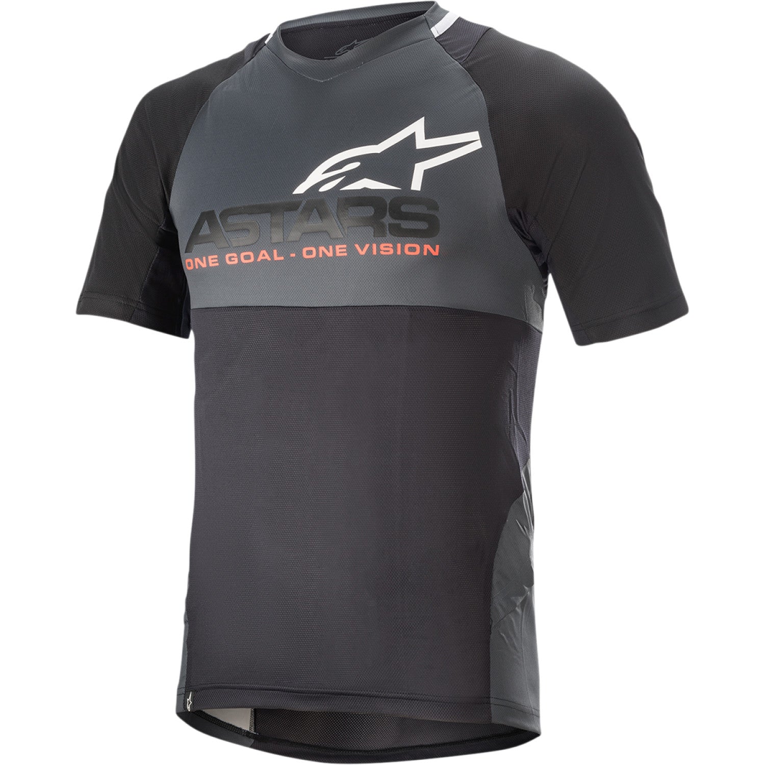 ALPINESTARS Drop 8.0 Jersey - Short-Sleeve - Black/Coral - Small 1766621-1793-SM