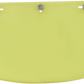 AFX Vintage 5-Snap Shield - Flat - Yellow 0131-0074