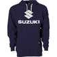 FACTORY EFFEX Suzuki Vertical Pullover Hoodie - Navy - 2XL 26-88408