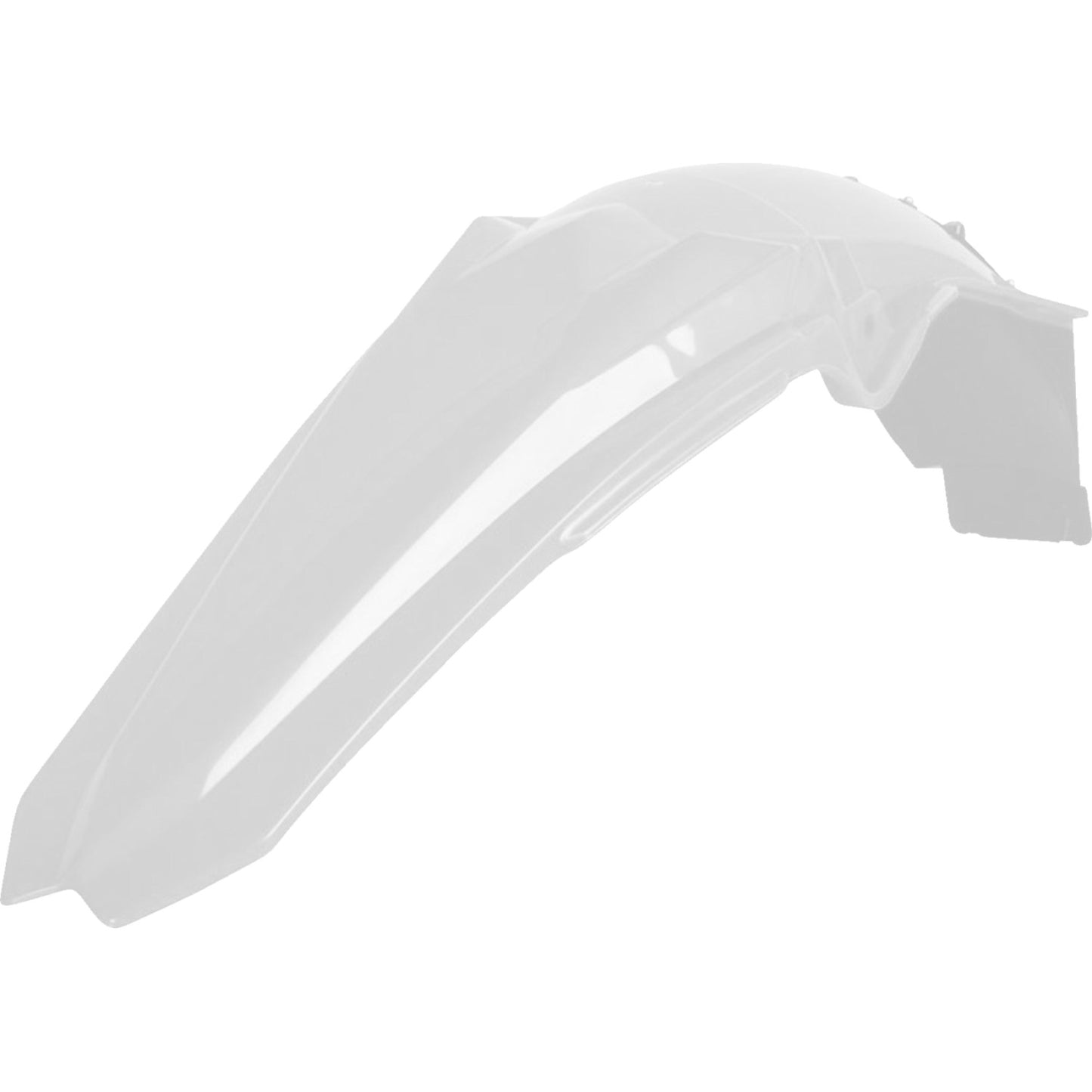 POLISPORT Fender - Rear - OEM White - YZ 450F 8578900001 by Polisport