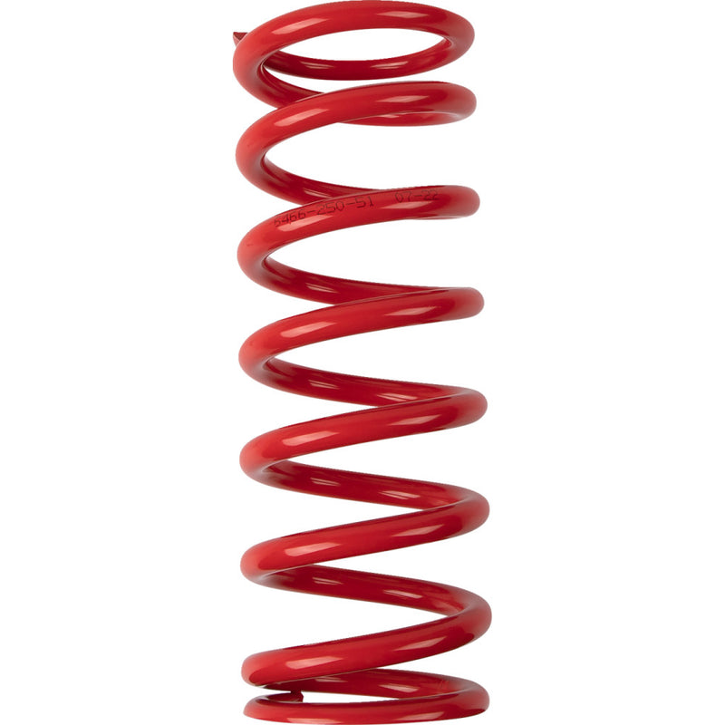 Moose Offroad Shock Spring - 64/66 mm OD - 51 n/mm - Red 1312-0990
