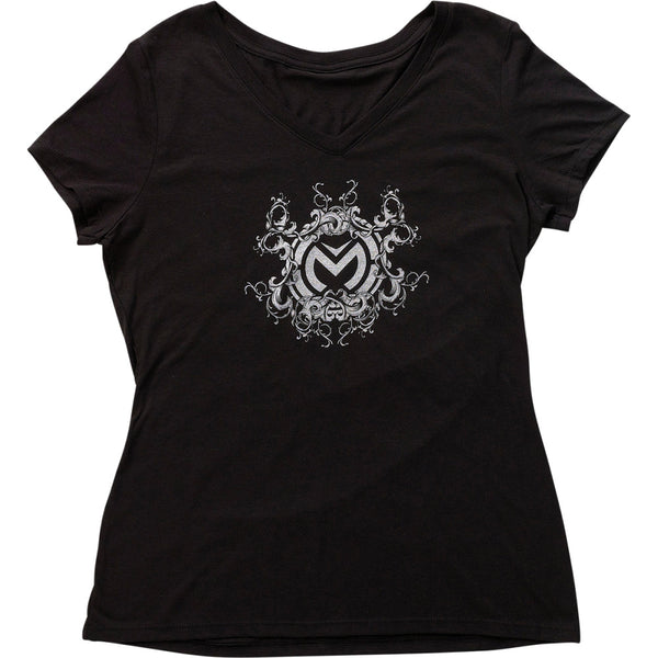 Moose Offroad Women's Filigree T-Shirt - Black - Large 3031-4026
