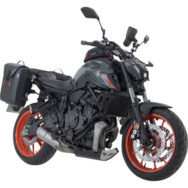 SW-Motech SysBag Side Bag System - Black - Yamaha MT-07 '18-'24 BC.SYS.06.869.31000B