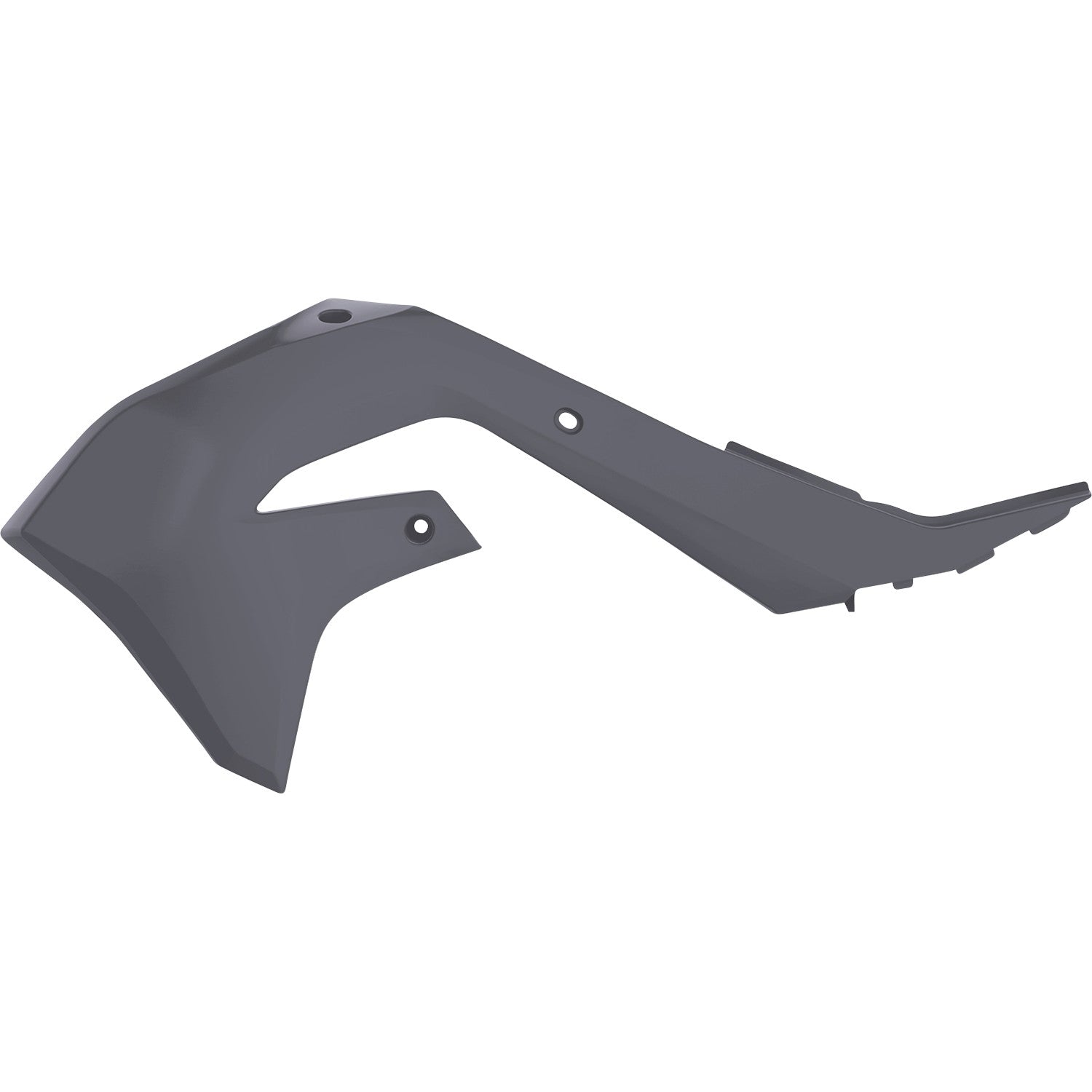 POLISPORT Radiator Cover - Gray - KX 450F 8423400004 by Polisport
