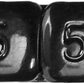 K&L Square Adhesive Stick On Wheel Weights Black