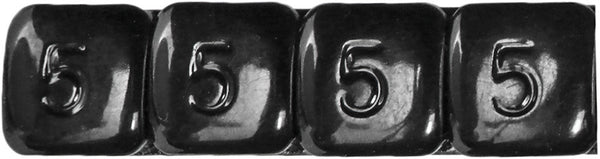 K&L Wheel Weights - Square - Adhesive Stick-On - Black - 360 Pack