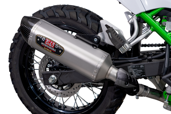 Yoshimura Exhaust Street R 77 Slip-On Stainless Stainless Carbon Fiber Kawasaki