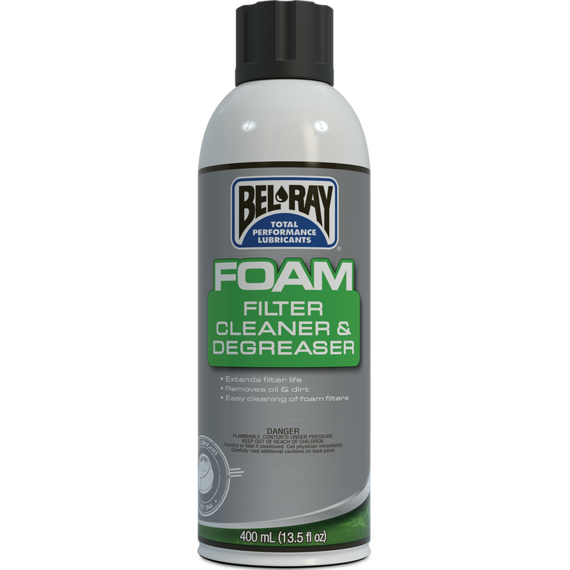 foam filter cleaner and degreaser