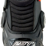 RST Tractech Evo D3O Short CE Boot - Black/Fluro Red - US 11.5