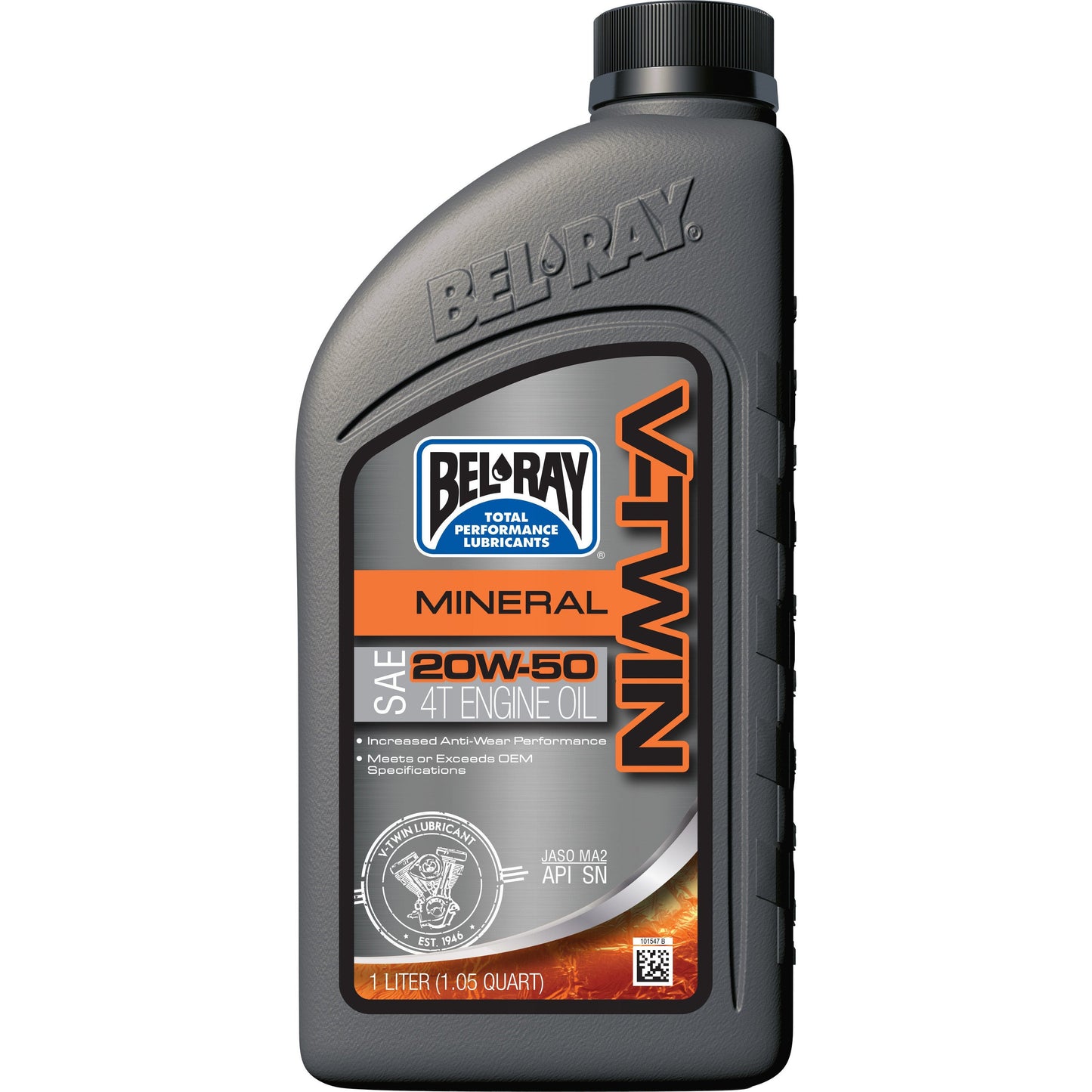 V-TWIN MINERAL ENGINE OIL 20W-50 1L