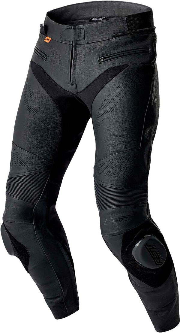 RST S1 D3O Leather CE Pants - Black