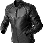 RST Roadster Air D3O CE Leather Jacket - Black - M
